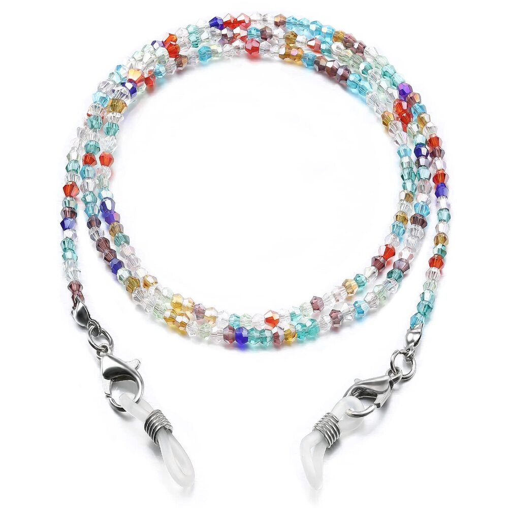 4723 Mask Chain Glasses Chain Sparkling Mask Lanyard Face Mask Holder